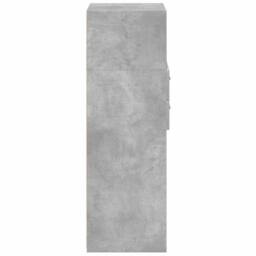 Berkfield Home Highboard Concrete Grey 30x42.5x124 cm Engineered Wood - thumbnail 5