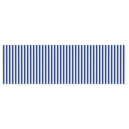 Berkfield Home Retractable Awning Manual Blue & white White 350 x 200 cm - thumbnail 7