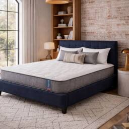 Aspire ComfortRest Pocket 1000 Hybrid Mattress Medium 23cm in White - Size: Double - thumbnail 1