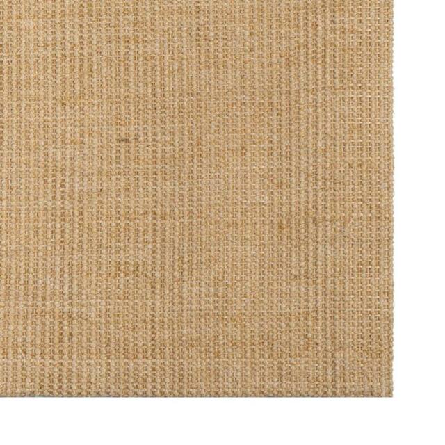 Berkfield Home Rug Natural Sisal 100x200 cm in Tan - Size: Medium - image 1