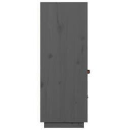 Berkfield Home Highboard Grey 67x40x108.5 cm Solid Wood Pine - thumbnail 8