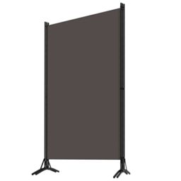 Berkfield Home 3-Panel Room Divider Anthracite 260x180 cm in Grey - thumbnail 3