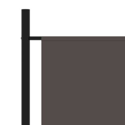 Berkfield Home 3-Panel Room Divider Anthracite 260x180 cm in Grey - thumbnail 4
