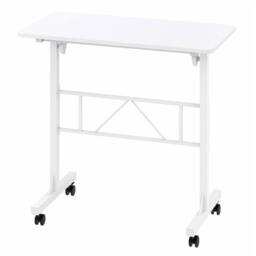 Levede Height Adjustable Standing Desk Office Workstation for PC Laptop in White