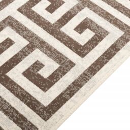 Berkfield Home Indoor & Outdoor Rug Short Pile Multicolour 190x300 cm Anti Slip in Brown - Size: Medium - thumbnail 5