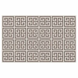 Berkfield Home Indoor & Outdoor Rug Short Pile Multicolour 190x300 cm Anti Slip in Brown - Size: Medium - thumbnail 2