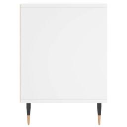 Berkfield Home Modern Bedside Cabinets 2 pcs White 40x35x50 cm Engineered Wood - Size: 40 x 35 x 50 cm - thumbnail 6
