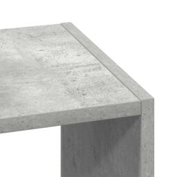 Berkfield Home Bookcase Stackable Concrete Grey 30x30x80 cm Engineered Wood - Size: 30 x 30 x 80 cm - thumbnail 7
