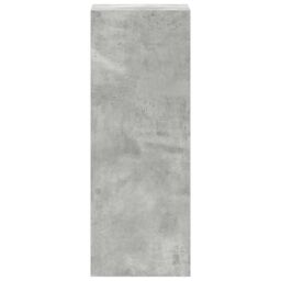 Berkfield Home Bookcase Stackable Concrete Grey 30x30x80 cm Engineered Wood - Size: 30 x 30 x 80 cm - thumbnail 5