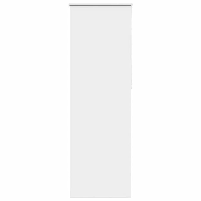 Berkfield Home Roller Blind Blackout White 75x210 cm Fabric Width 70.7 cm Polyester - image 1