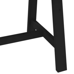 Berkfield Home Dining Table NOAIN A-Shaped Legs 180x90x75 cm Solid Wood Pine in Brown - Size: 180 x 90 x 75 cm - thumbnail 7
