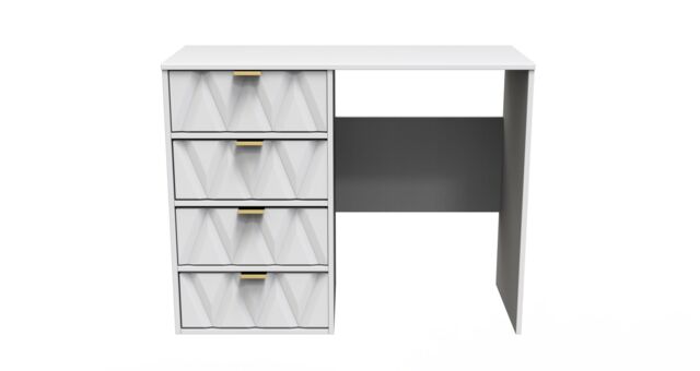 Ready Assembled 2 U Dallas 4 Drawer Vanity (Ready Assembled) in White - image 1