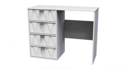 Ready Assembled 2 U Dallas 4 Drawer Vanity (Ready Assembled) in White - thumbnail 3