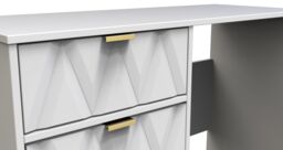 Ready Assembled 2 U Dallas 4 Drawer Vanity (Ready Assembled) in White - thumbnail 4