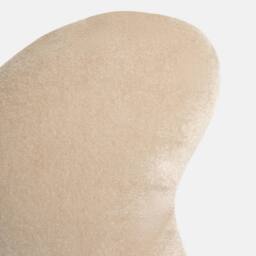 OHS Bow Shaped Velvet Scatter Cushion Xmas Decorative Plush Pillow in Natural - thumbnail 5
