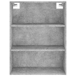 Berkfield Home Highboard Concrete Grey 69.5x34x180 cm Engineered Wood - thumbnail 6