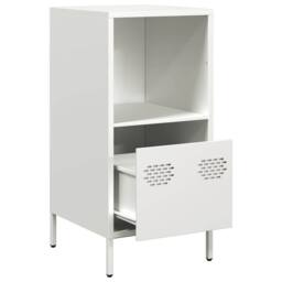 Berkfield Home Sideboard White 35x39x73.5 cm Cold-rolled Steel - thumbnail 5
