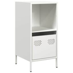 Berkfield Home Sideboard White 35x39x73.5 cm Cold-rolled Steel