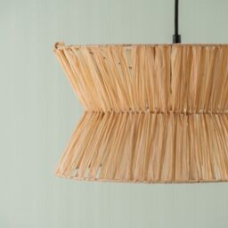 ValueLights Maddie Natural Paper Rope Ceiling Floor Lamp Light Shade & 4w LED - thumbnail 4