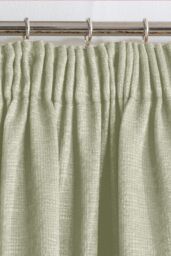 Enhanced Living Plain Thermal Room Darkening Energy Saving Tape Top Curtains For Living Rooms & Bedrooms - Size: 117 cm width x 183 cm drop - thumbnail 2
