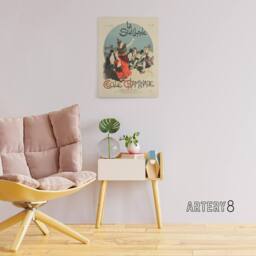 "Artery8 Overture Cover for Woman from Seville Steinlen Canvas Wall Art - Size: W18"" x H24""" - thumbnail 3