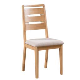 Cheshire Ardell Premium Dining Chairs - Set of 2 in Light Oak - thumbnail 2