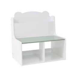 Liberty House Toys Kids Teddy Bear Bookcase in White - thumbnail 7