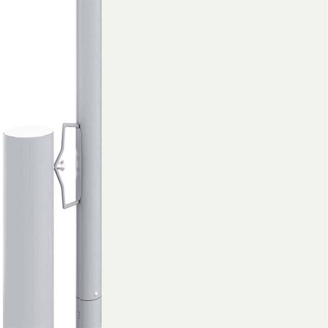 Berkfield Home Retractable Side Awning Cream 117x1200 cm - image 1