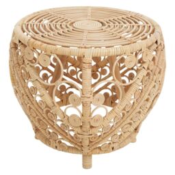 Orsina Chic Design Large Natural Rattan Table, Versatile Coffee Table, Light Weight Cocktail Table, Side Table - thumbnail 3