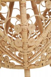Orsina Chic Design Large Natural Rattan Table, Versatile Coffee Table, Light Weight Cocktail Table, Side Table - thumbnail 6