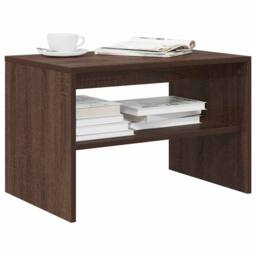 Berkfield Home TV Cabinet Brown Oak 60x40x40 cm Engineered Wood - Size: 60 x 40 x 40 cm - thumbnail 2