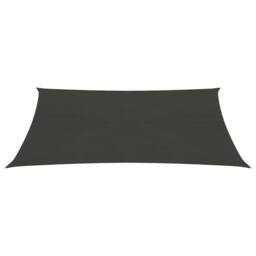 Berkfield Home Sunshade Sail HDPE 2x3.5 m Anthracite in Black - thumbnail 2