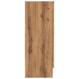 Berkfield Home Book Cabinet Artisan Oak 82.5x30.5x80 cm Engineered Wood in Brown - thumbnail 7