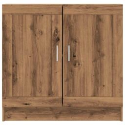Berkfield Home Book Cabinet Artisan Oak 82.5x30.5x80 cm Engineered Wood in Brown - thumbnail 5