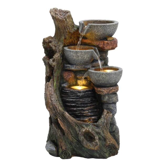 Monstershop Electric Water Feature - Rustic Brook in Grey - image 1