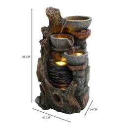 Monstershop Electric Water Feature - Rustic Brook in Grey - thumbnail 6