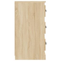 Berkfield Home Sideboards 2 pcs Sonoma Oak Engineered Wood in Brown - thumbnail 5