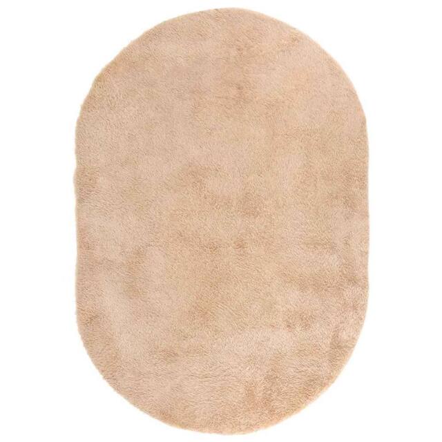 Berkfield Home Shaggy Rug High Pile NAVARRA Beige 300x200 cm Polyester - Size: Medium - image 1