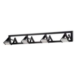 Netlighting Filippo Linear Spot Light 4 Light LED 20W 1750lm Black Chrome - thumbnail 1