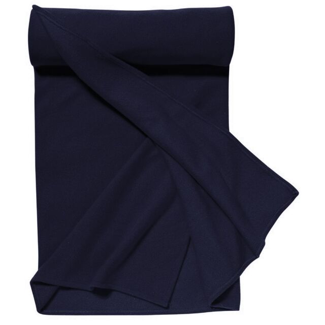 SOL'S Plaid Pill Resistant Fleece Blanket in Navy - image 1