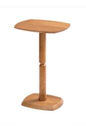 MH London Firma Side Table Solid Wood Bedside Table for Living Room & Bedroom in Light Brown - thumbnail 4