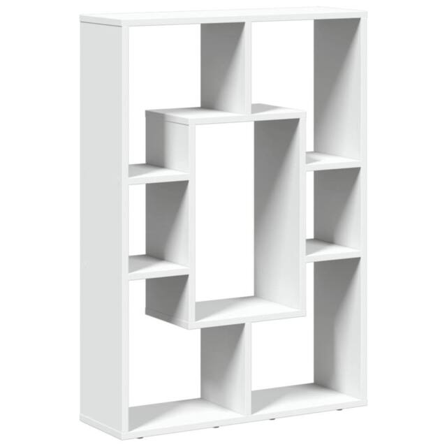 Berkfield Home Bookcase White 63x20x90 cm Engineered Wood - Size: 63 x 20 x 90 cm - image 1