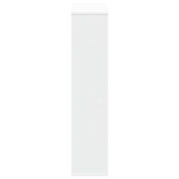 Berkfield Home Bookcase White 63x20x90 cm Engineered Wood - Size: 63 x 20 x 90 cm - thumbnail 6
