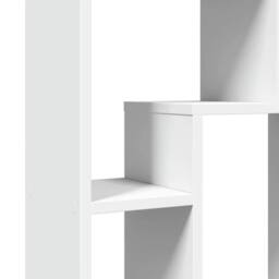 Berkfield Home Bookcase White 63x20x90 cm Engineered Wood - Size: 63 x 20 x 90 cm - thumbnail 9