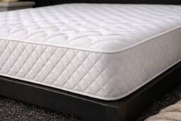 Chester & Oakley Luxury Damask Memory Foam Mattress - 10 INCH in White - Size: Double - thumbnail 5