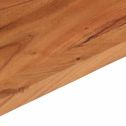 Berkfield Home Table Top 70x40x3.8 cm Rectangular Solid Wood Acacia in Brown - thumbnail 6