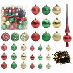 Berkfield Home Artificial Christmas Tree with 300 LEDs Green 180 cm PE & PVC - thumbnail 8