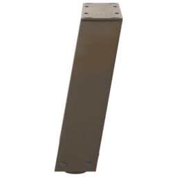 Berkfield Home Coffee Table Legs U-Shaped 2 pcs Natural Steel 30x(30-31) cm Steel in Brown - thumbnail 6