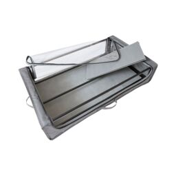 Liberty House Toys Underbed Storage Cart with Wheels (Pack of 2) in Grey - thumbnail 6