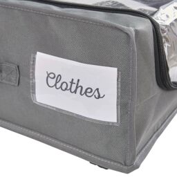 Liberty House Toys Underbed Storage Cart with Wheels (Pack of 2) in Grey - thumbnail 7